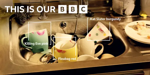 BBC BRAND OOH 48S Rail JC Decaux 048001 Static 6106X3058mm@10� ENGLAND SINK