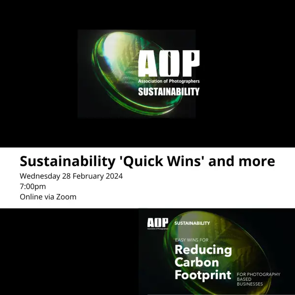 AOP Sustainability Quick Wins Header